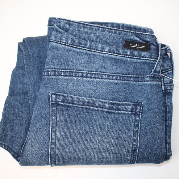 Liverpool Dark Denim Michelle Capri Pants Waist 25 - Picture 8 of 8